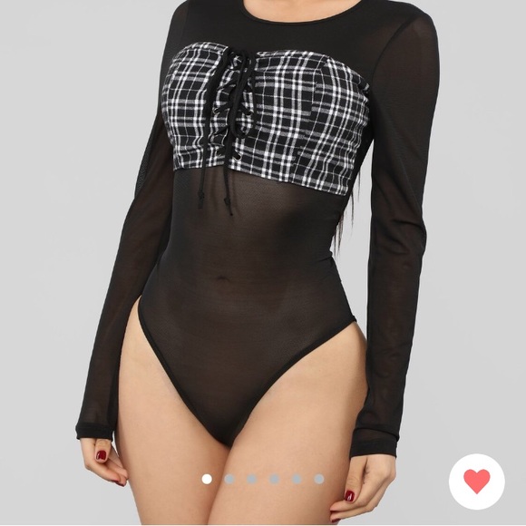 Fashion Nova Tops - 🤞Love Lies Bodysuit